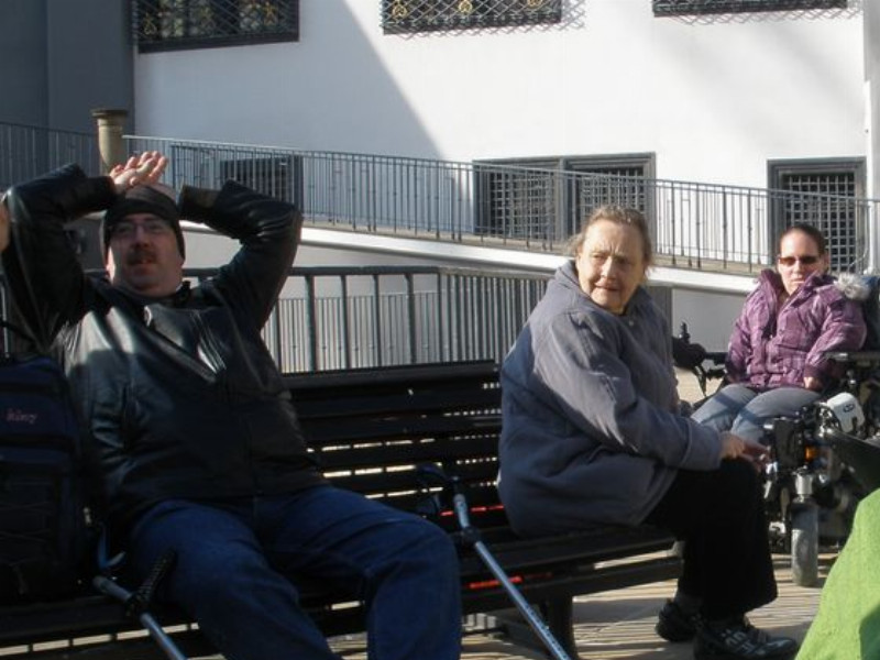 Před Muzeem dopravy