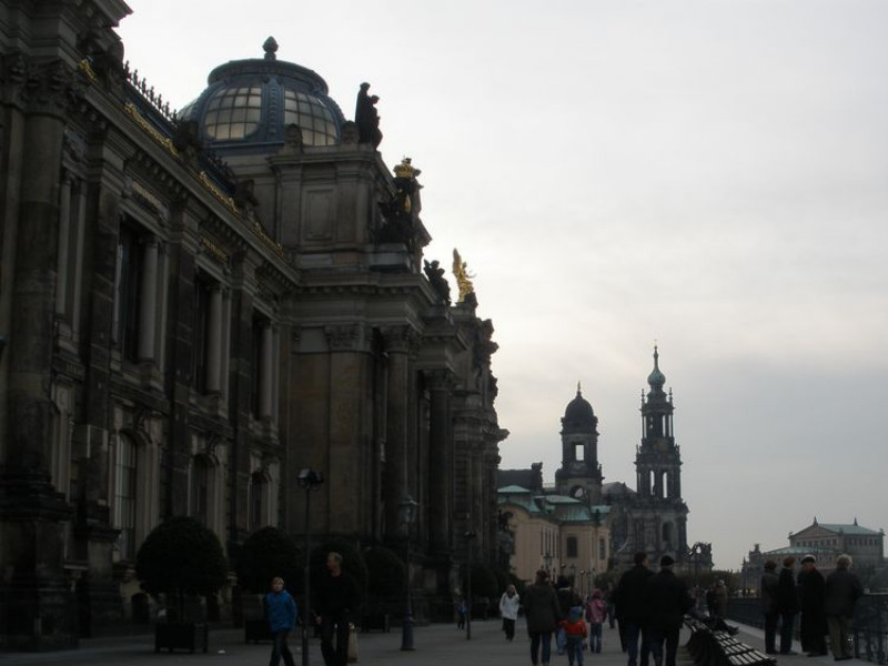 Promenáda na Brühlově terase